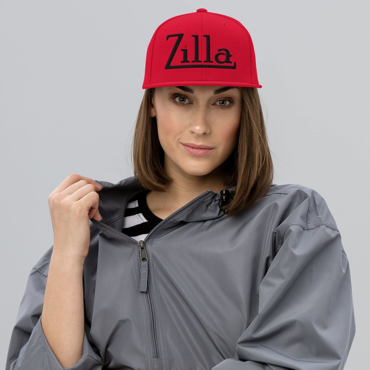 Zilla Snapback Hat (Black Logo) - Zilla