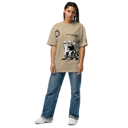 Zilla Till I Die Oversized T-Shirt (B&W) - Zilla