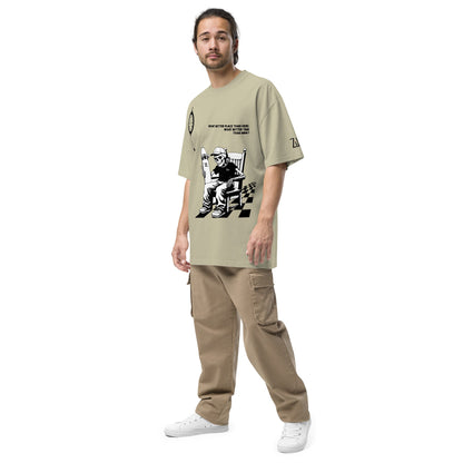 Zilla Till I Die Oversized T-Shirt (B&W) - Zilla