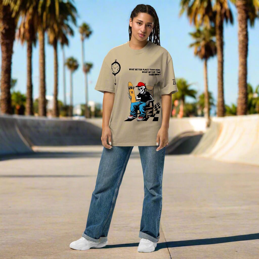 Zilla Till I Die Oversized T-Shirt (Colour) - Zilla