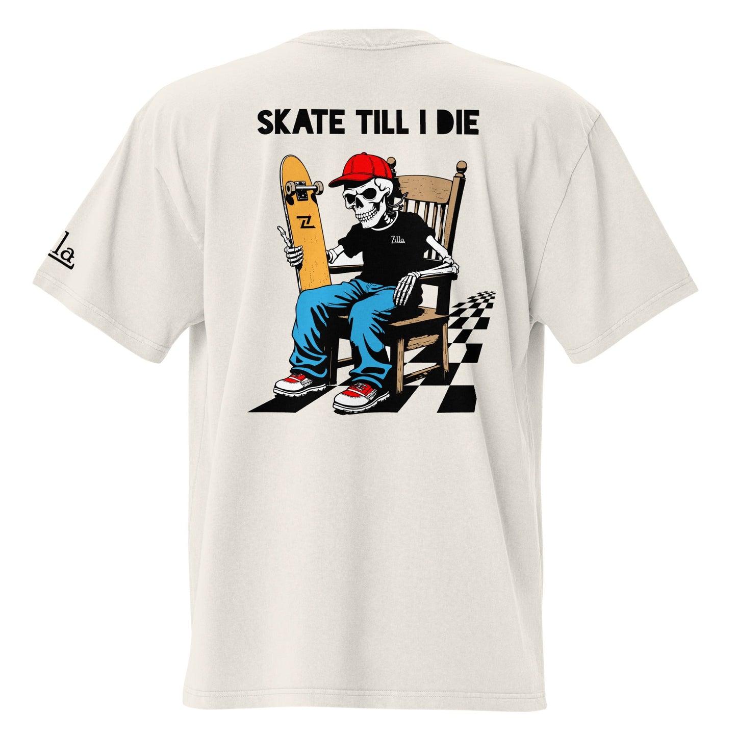 Zilla Till I Die Oversized T-Shirt (Colour) - Zilla