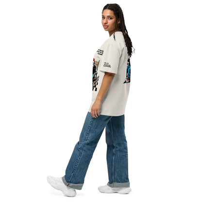 Zilla Till I Die Oversized T-Shirt (Colour) - Zilla