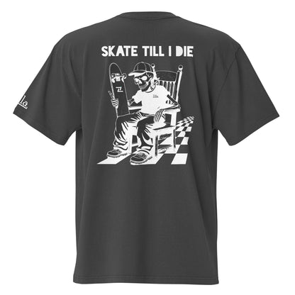 Zilla Till I Die Oversized T-Shirt (Negative) - Zilla