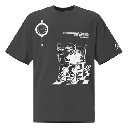 Zilla Till I Die Oversized T-Shirt (Negative) - Zilla