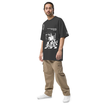 Zilla Till I Die Oversized T-Shirt (Negative) - Zilla
