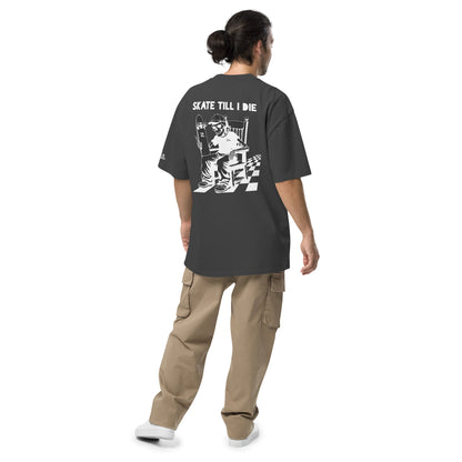 Zilla Till I Die Oversized T-Shirt (Negative) - Zilla
