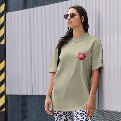 Zilla Whiteout Oversized T-Shirt - Zilla