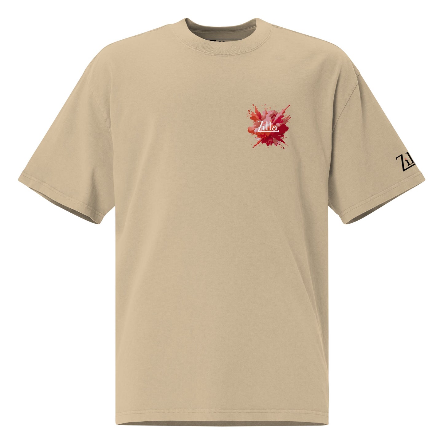 Zilla Whiteout Oversized T-Shirt - Zilla