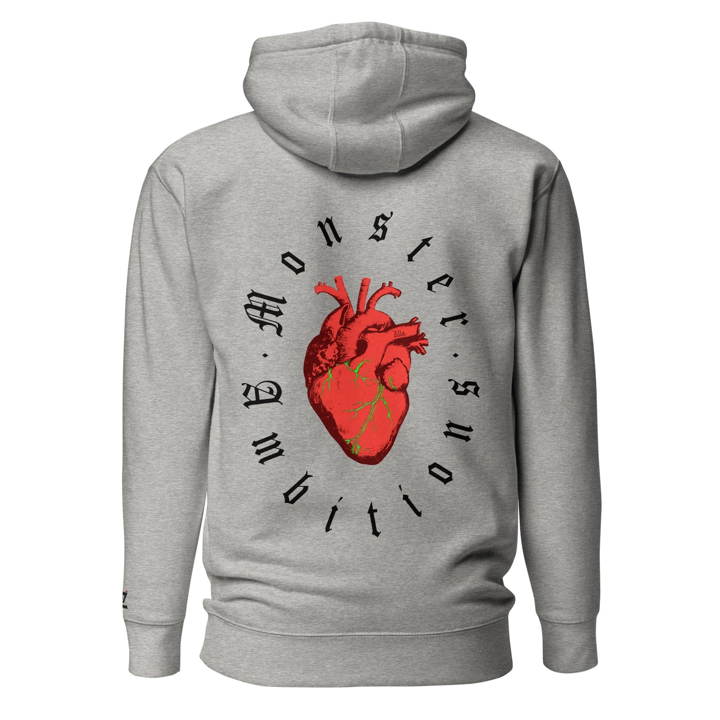 Zillla Monster Heart Hoodie - Zilla