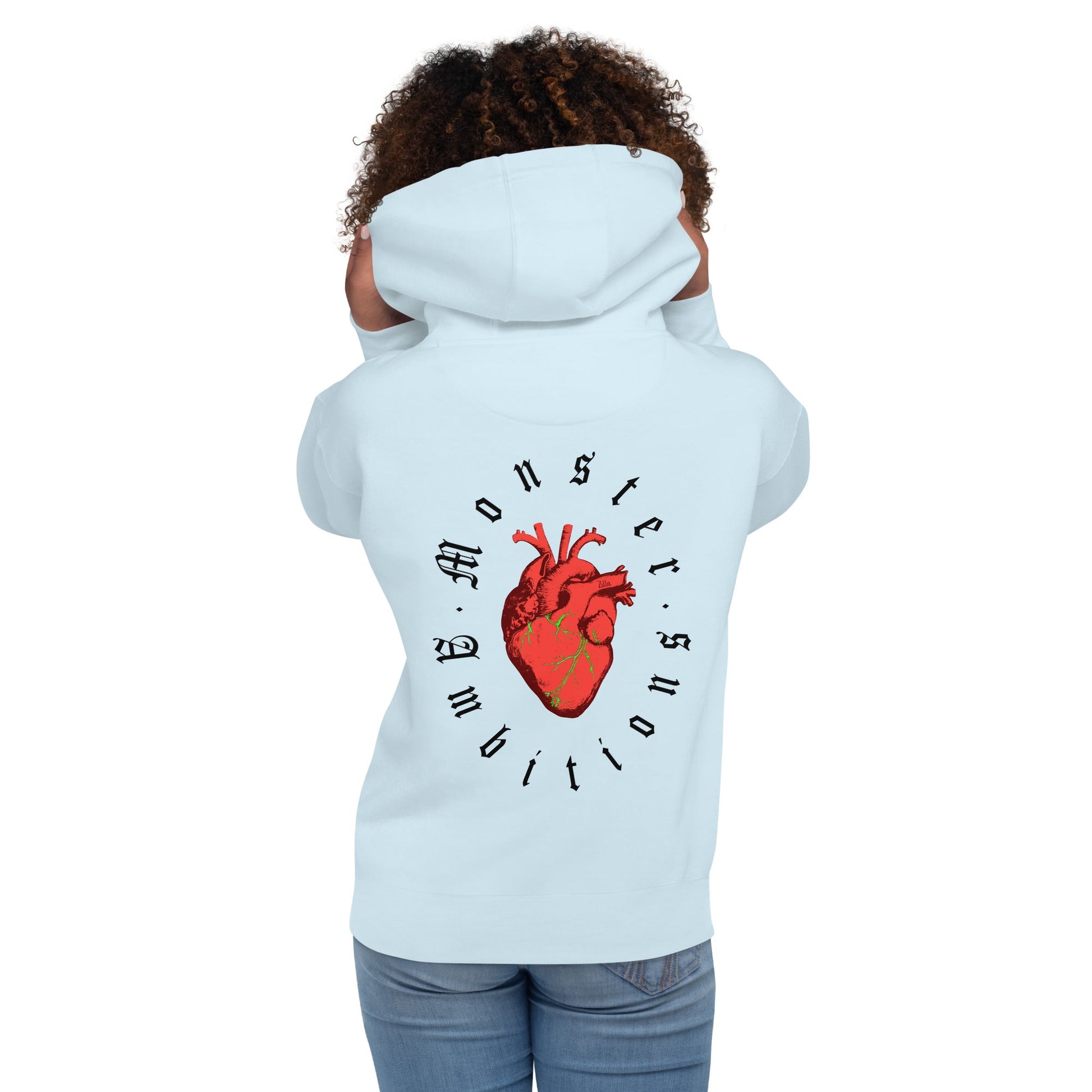Zillla Monster Heart Hoodie - Zilla